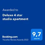 Deluxe 4 Star Studio Apartment