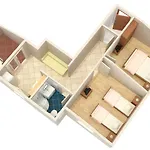 Apartment Njivice 5458A