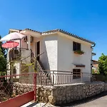 Lovely Apartment In Omisalj With House Sea View