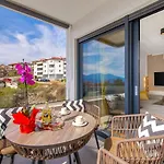 Apartment Top View With Balcony And Private Parking