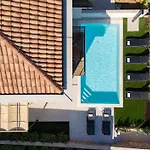 New Villa With Pool, Sea View, Close To A Beautiful Beach - By Traveler Tourist Agency Krk - Id 2407