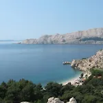 Grosse Wohnung In Baska Mit Grossem Balkon