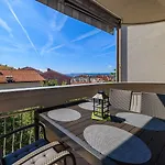 Helles Apartment In Neubausiedlung Nur 500 Meter Zum Strand Mit Meerblick, Waschmaschine