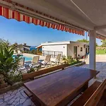 Herrliches Apartment Nur 600 Meter Zum Strand Mit Meerblick, Pool, Grill, Waschmaschine